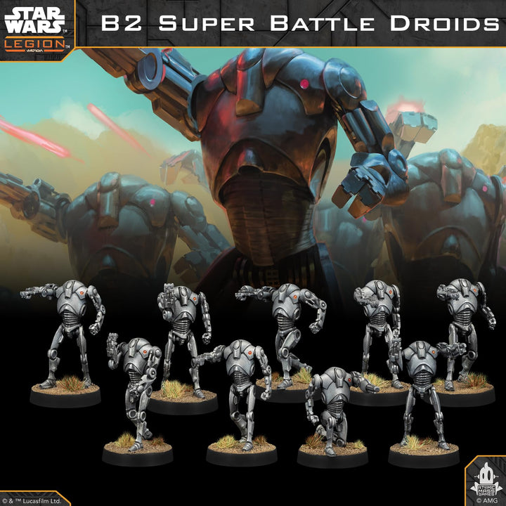 Atomic Mass Games Star Wars Legion B2 Super Battle Droids Unit Expansion (SWQ35)