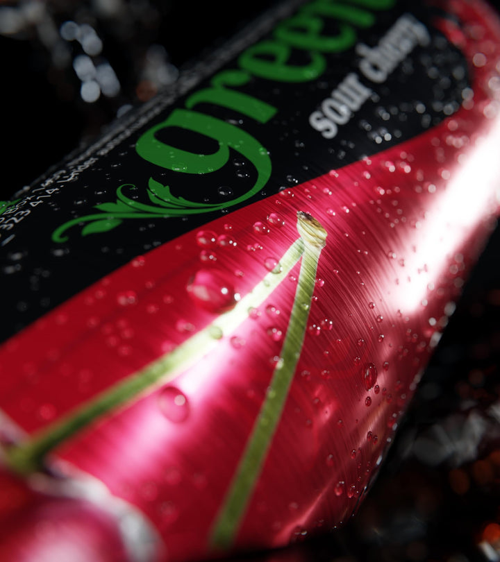 Green Cola - Sour Cherry Sparkling Drink (4 x 330ml)