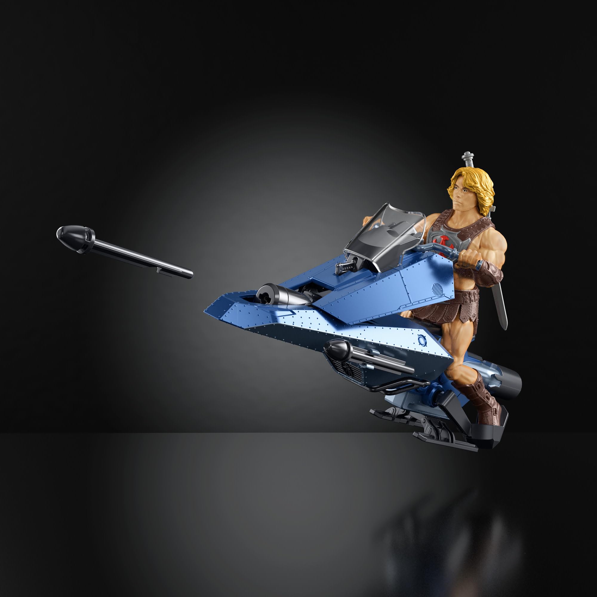 Masters of the Universe He-Man Sky Sled Vehicle & Figure Playset | 5.5-Inch Scale 5