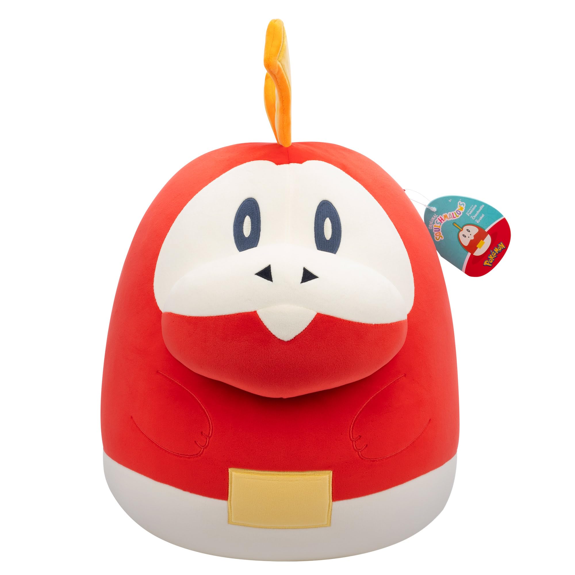 Squishmallows 14-Inch Fuecoco Pokémon Plush - Soft Stuffed Animal for Kids & Collectors 19