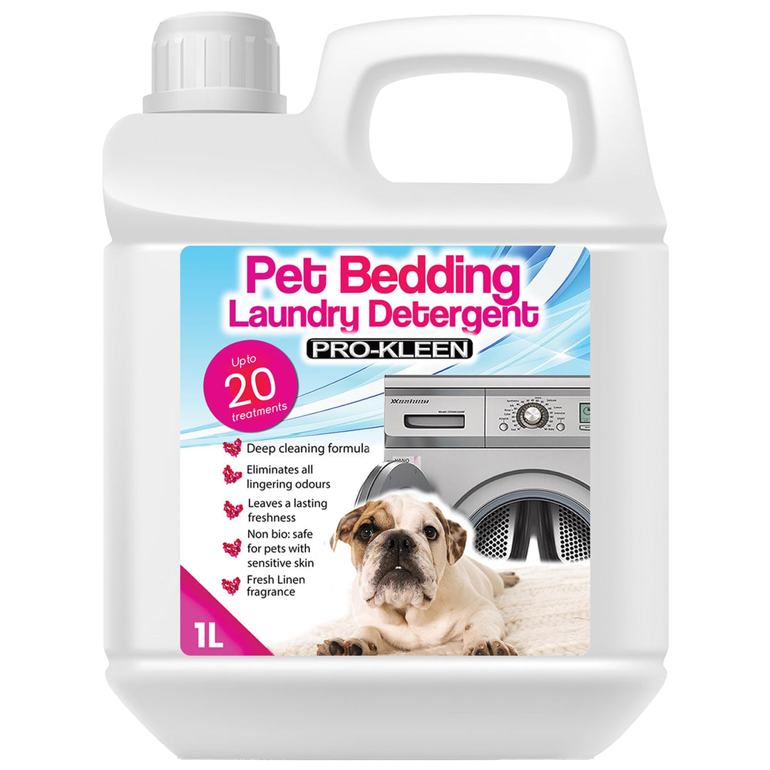 Pro-Kleen Pet Bedding Laundry Detergent - Fresh Linen (1L) - Non-Bio