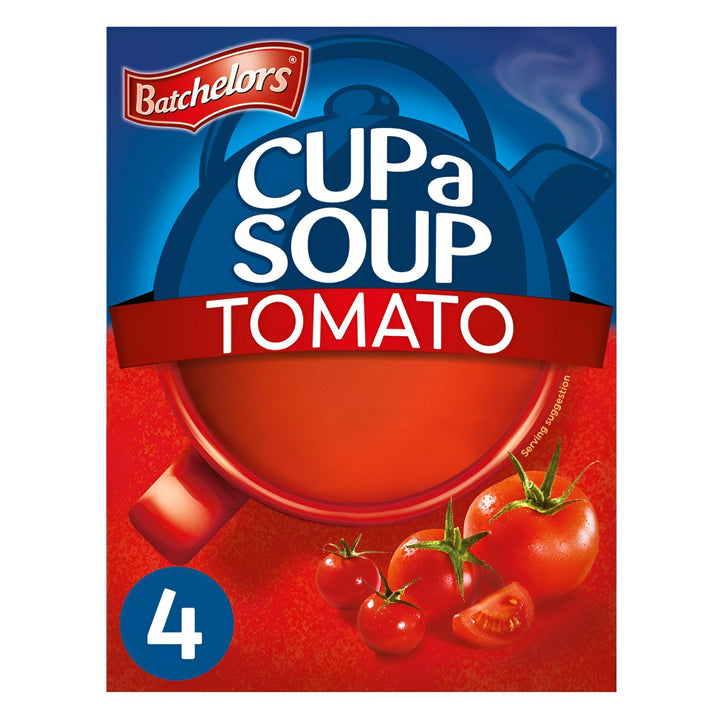 Batchelors Cup a Soup Tomato Instant Soup Sachets, 4 Sachets, 93 g