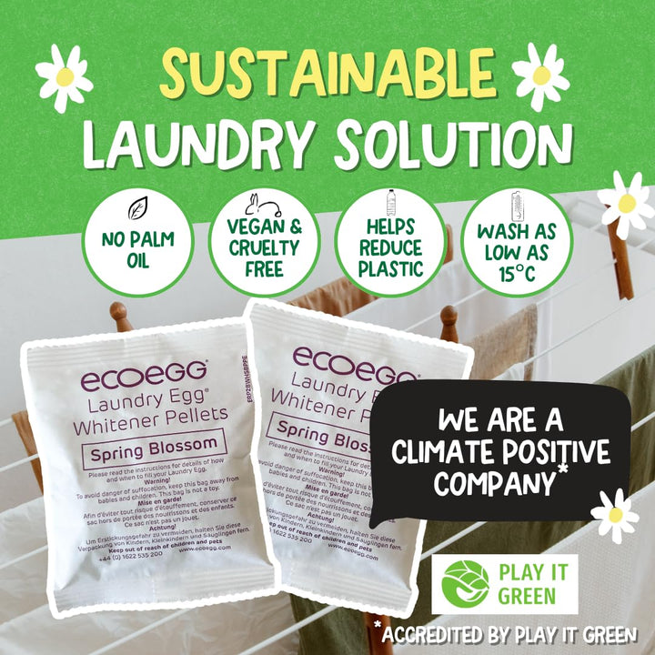 Ecoegg - Laundry Egg Refill Pellets Detergent & Fabric Softener Replacement