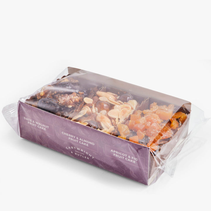 Cartwright & Butler - Three Fruit Cake Selection Mini Loaf Cakes