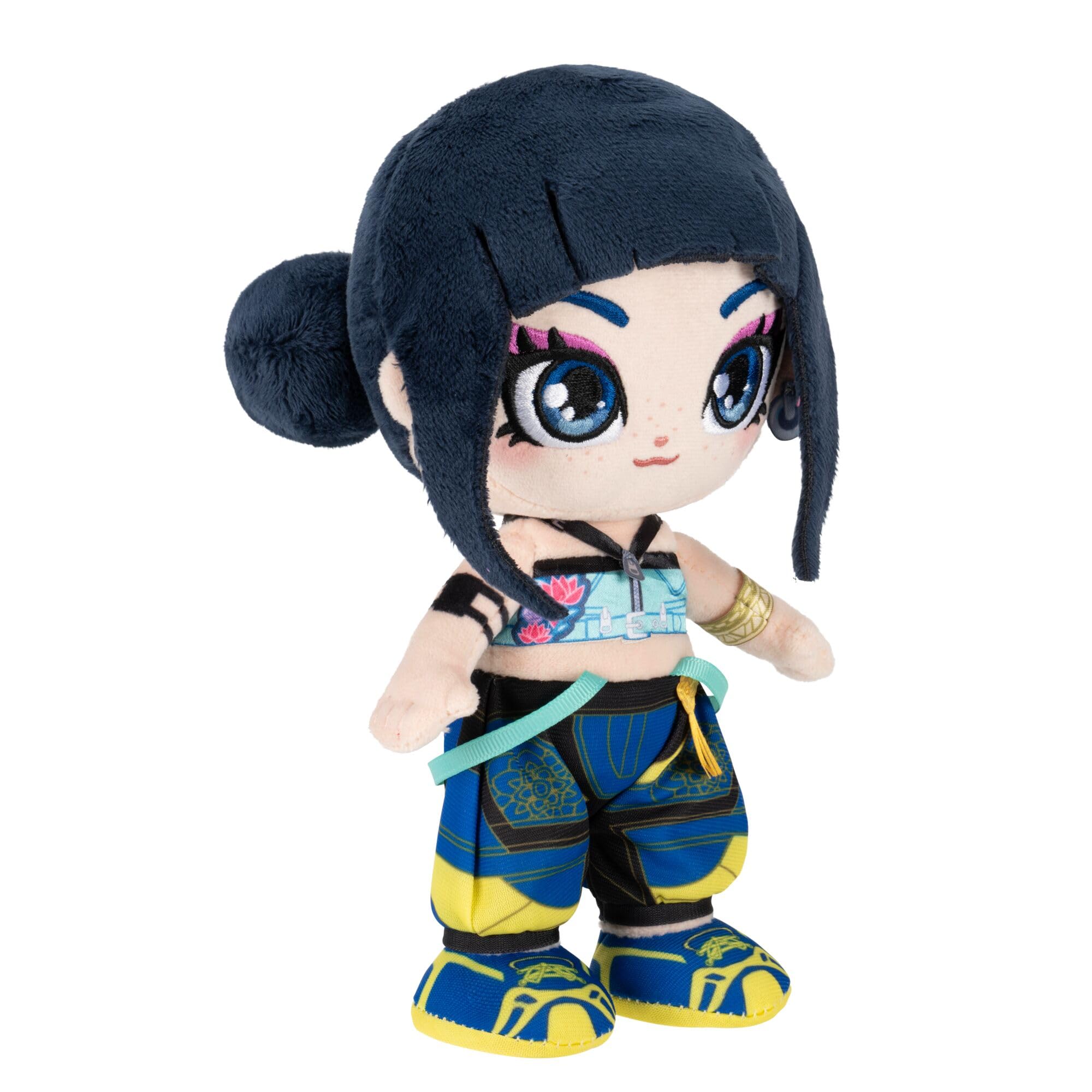 Jazwares KPop Demon Hunters Zoey Plush - 8-Inch Collectible Stuffed Toy | Ages 3+ 4