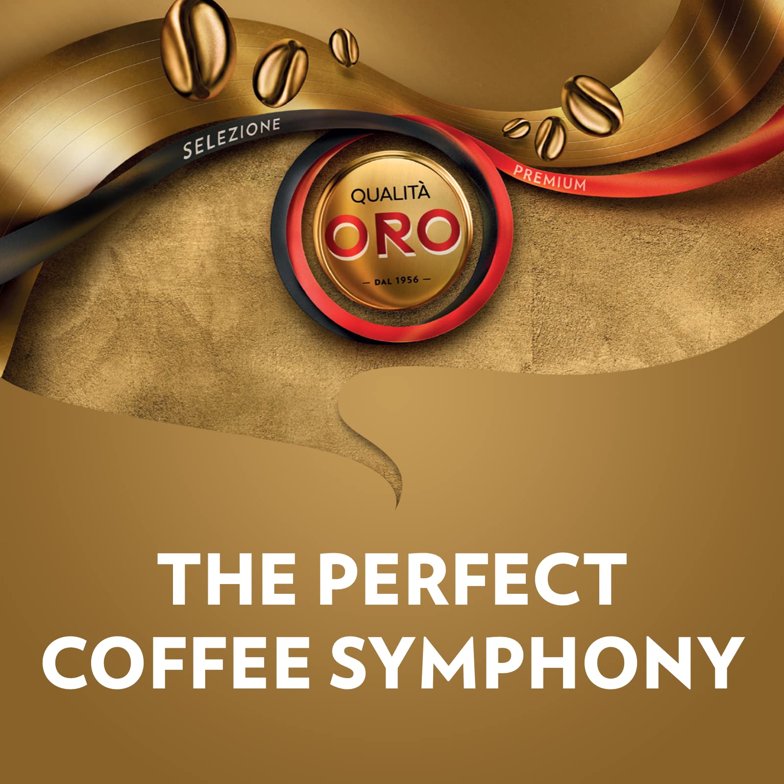 LAVAZZA Qualità Oro Whole Coffee Beans - 100% Arabica, Medium Roast, Intensity 5/10, 1 Kg 2