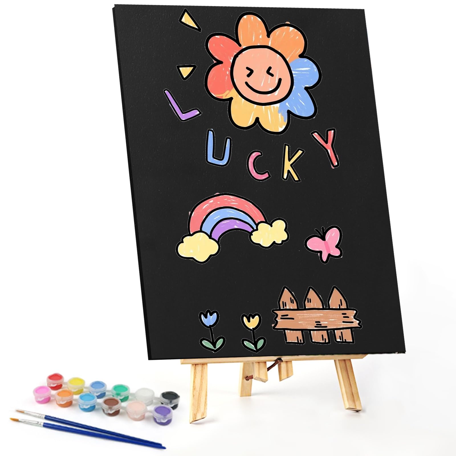 ASelected Foam Boards - 10 Pack A2 Size 5mm Thick Black Polystyrene for Sign Making & Crafts 6