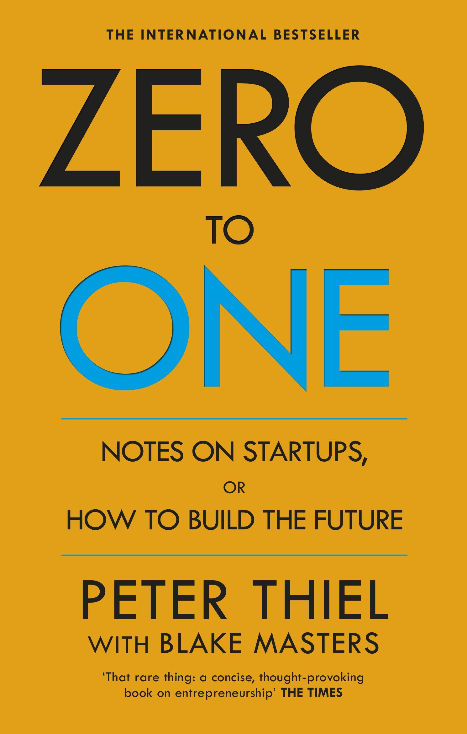 Virgin Books Zero to One: Notes on Start Ups, or How to Build the Future | Paperback 1