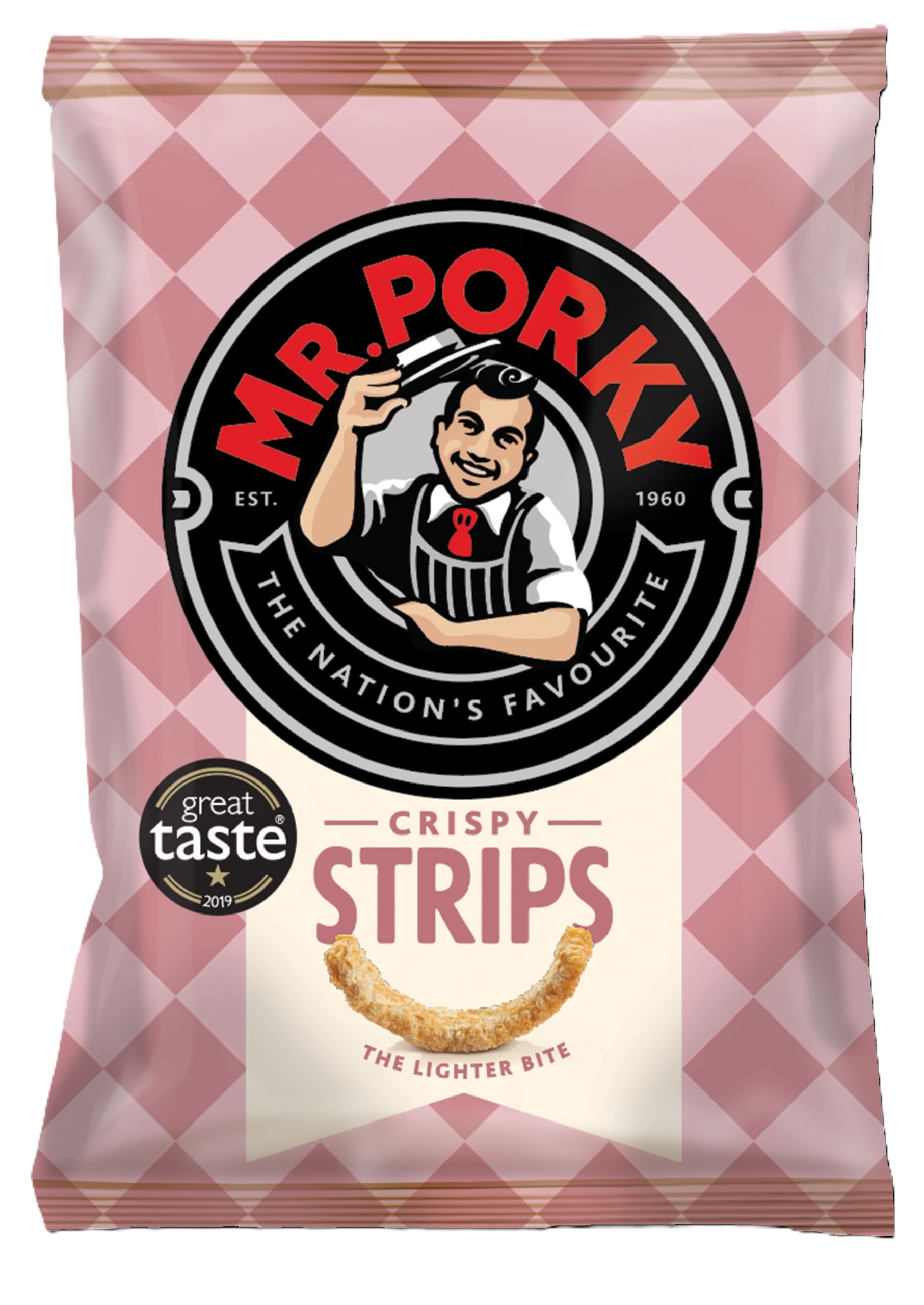Mr Porky Crispy Strips - 14 x 35g Savoury Pork Snack Packs | Ready to Eat 1