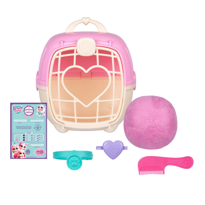 Scruff-a-Luvs Pet Scruffs Pink - Wash & Reveal Mystery Plush Toy, 7.5" Tall