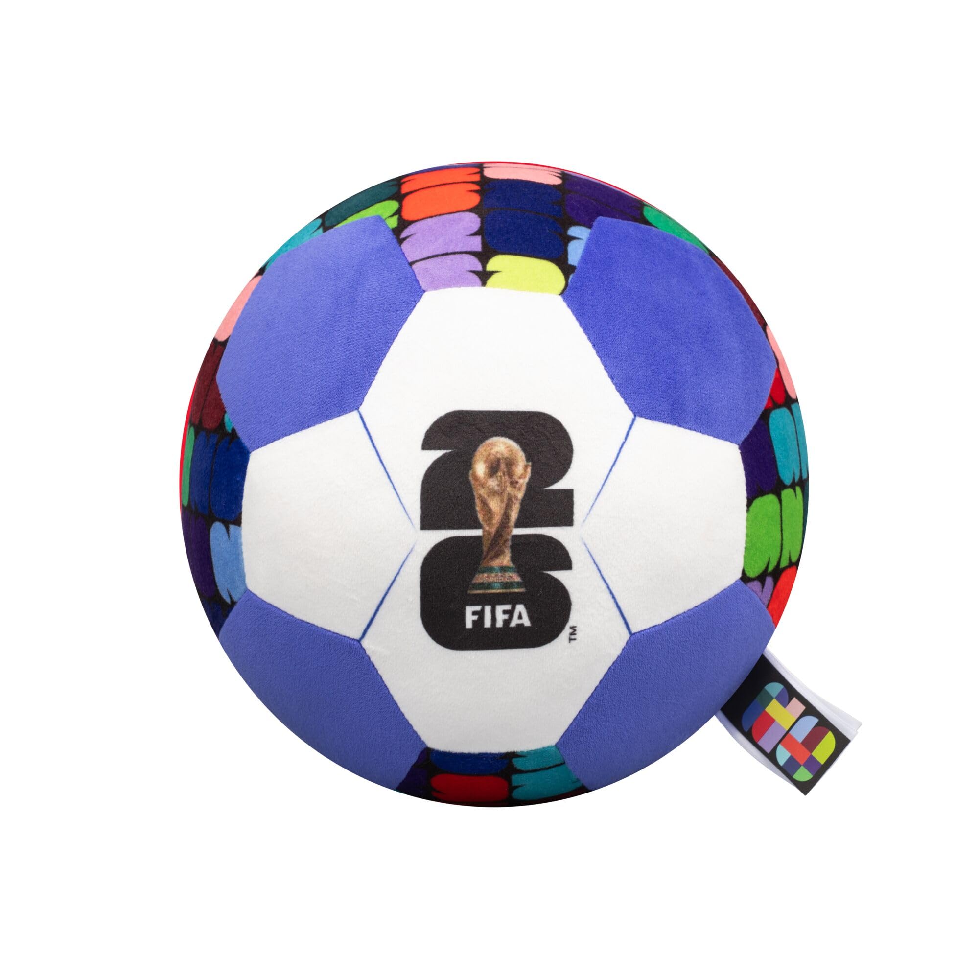 FIFA 9-Inch Purple Plush Football - Official World Cup Collectible Soft Toy for Ages 3+
