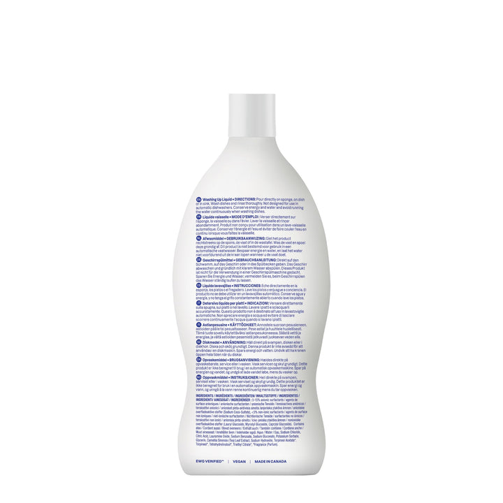 ATTITUDE - Washing Up Liquid, EWG Verified, Plant-Based & Vegan Dish Soap