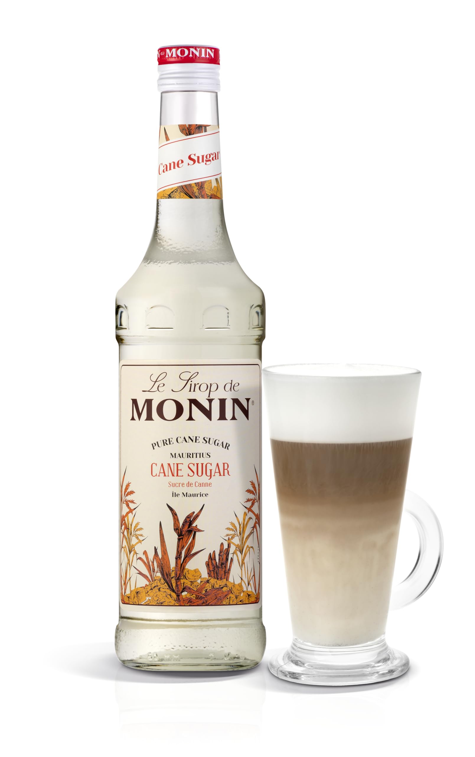 MONIN Pure Cane Sugar Syrup 700ml - Vegan, Allergen-Free Sweetener for Coffee, Cocktails & Beverages 8