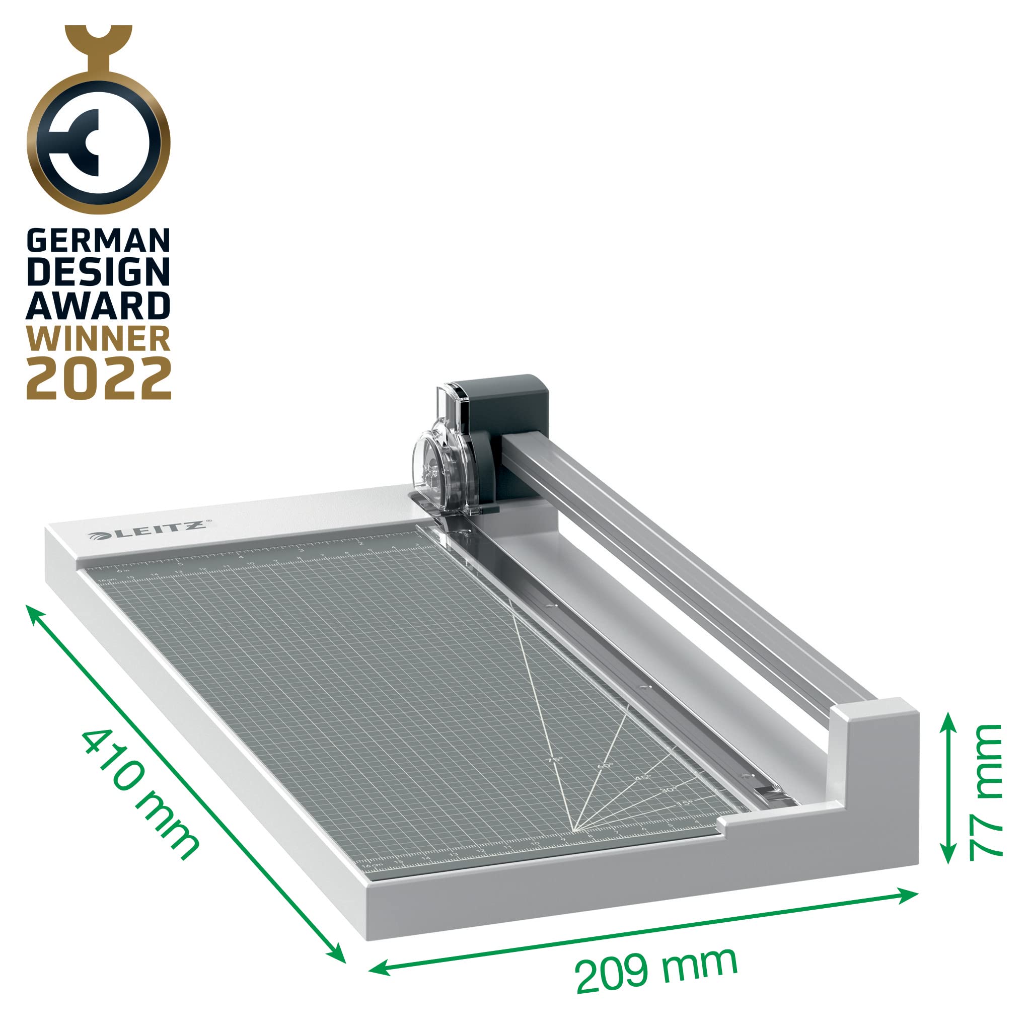 Leitz Precision Home Office Paper Trimmer A4 | Trims Up to 10 Sheets | 305mm Cut Length 5