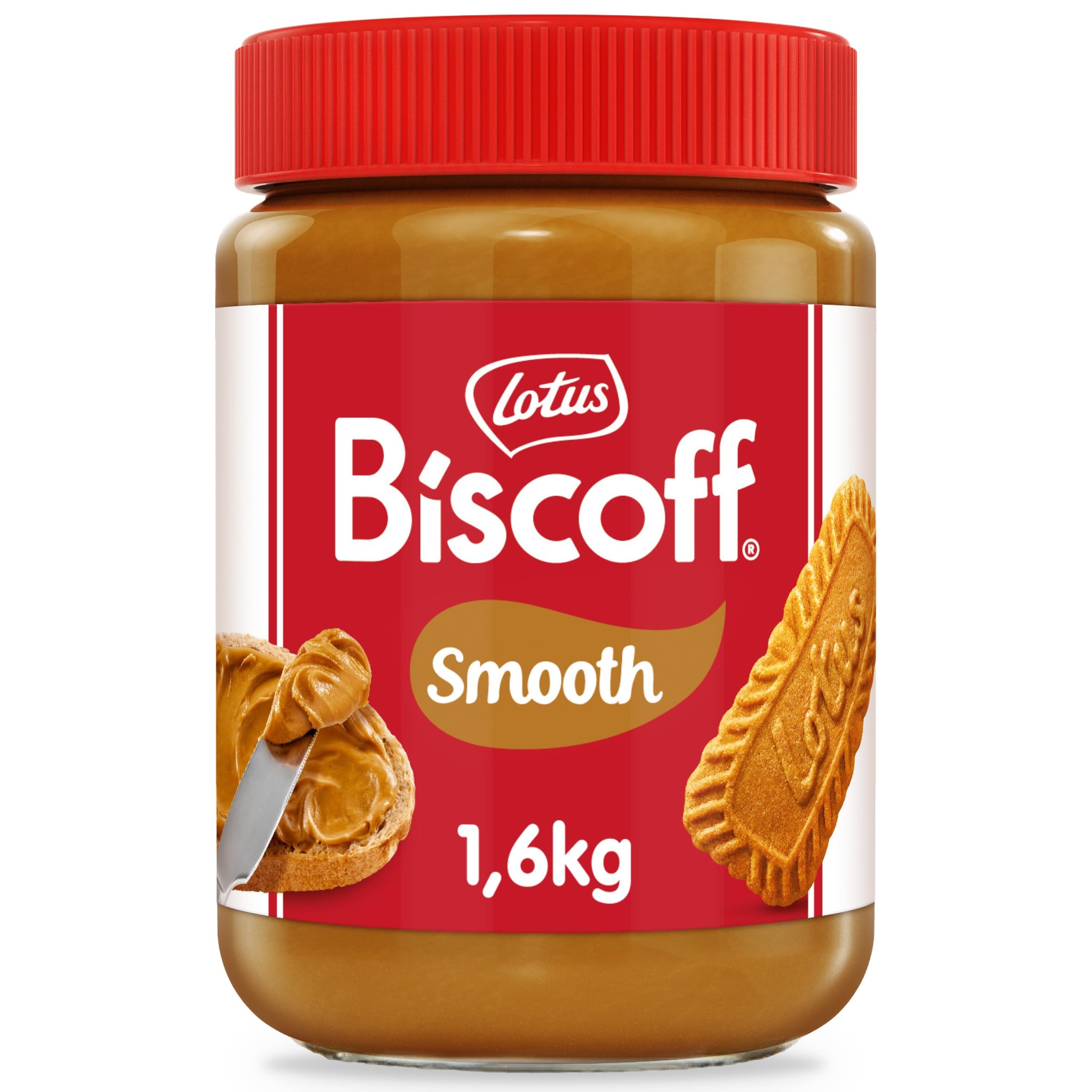 Biscoff Sweet Spread - Smooth Caramelised Biscuit Alternative | 1.6kg Extra Large Jar