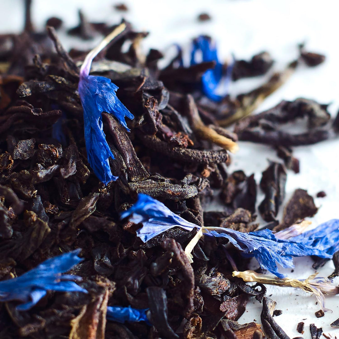 Teapigs Earl Grey Strong Loose Leaf Tea - Whole Leaf Black Tea with Bergamot & Cornflowers
