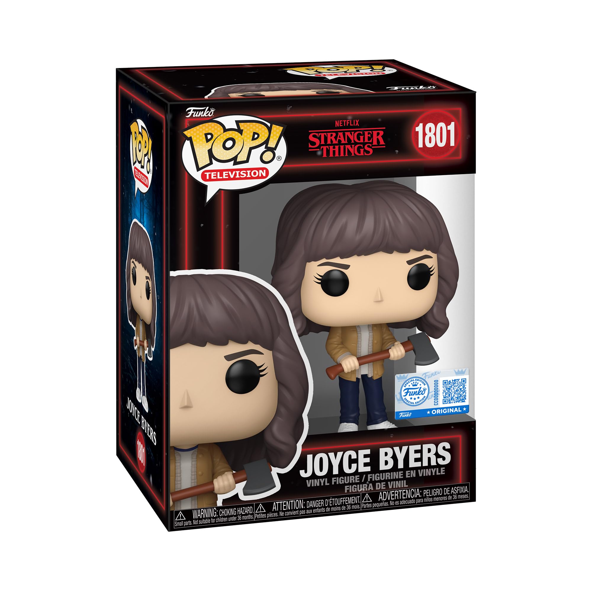 Funko Pop! TV: Stranger Things Season 5 - Joyce Byers Vinyl Figure (88519) Amazon Exclusive 8