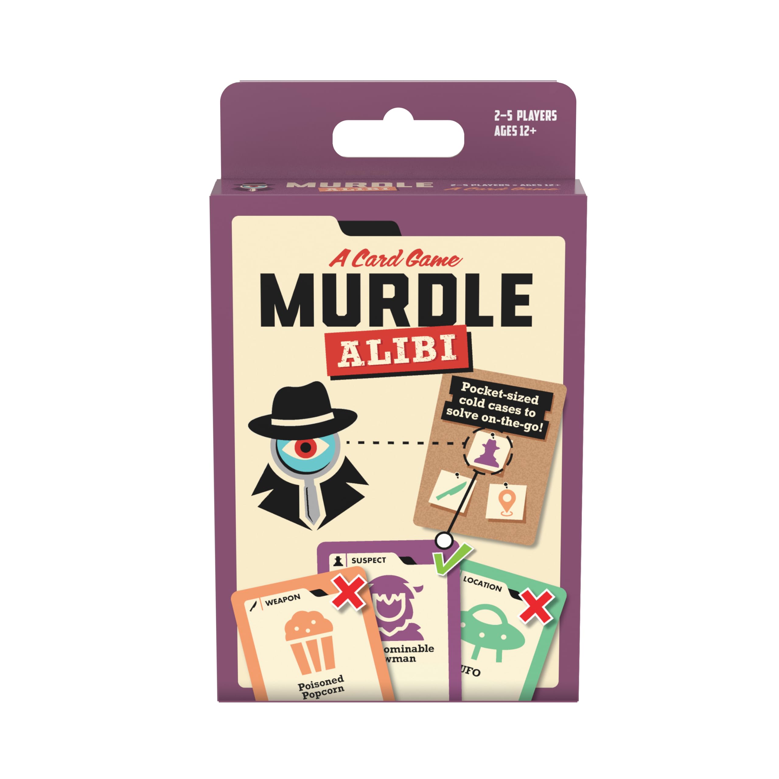 Goliath Murdle - Alibi Card Game | Solve 3 Cases | Ages 12+ 1