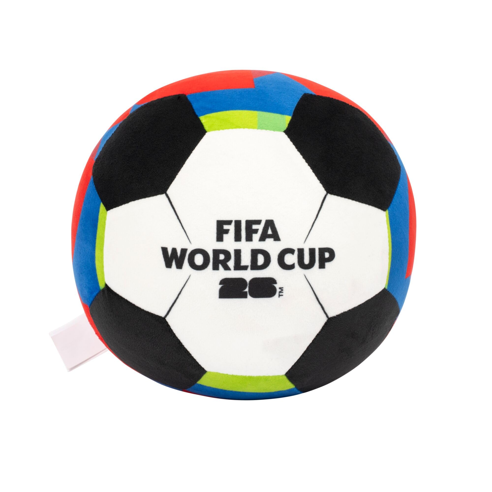 Jazwares FIFA 9-Inch Plush Football - Officially Licensed World Cup Collectible | Polyester | Ages 3+ 4
