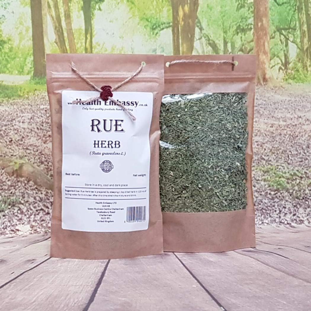 Health Embassy - Rue Herb (Ruta graveolens L) Herbal Tea (50g) 5