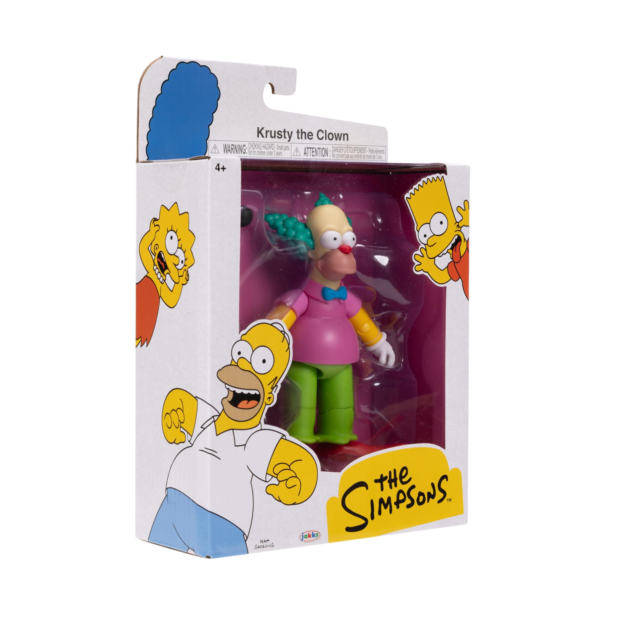 JAKKS Pacific The Simpsons - Krusty the Clown 12.7 cm Figurine 15