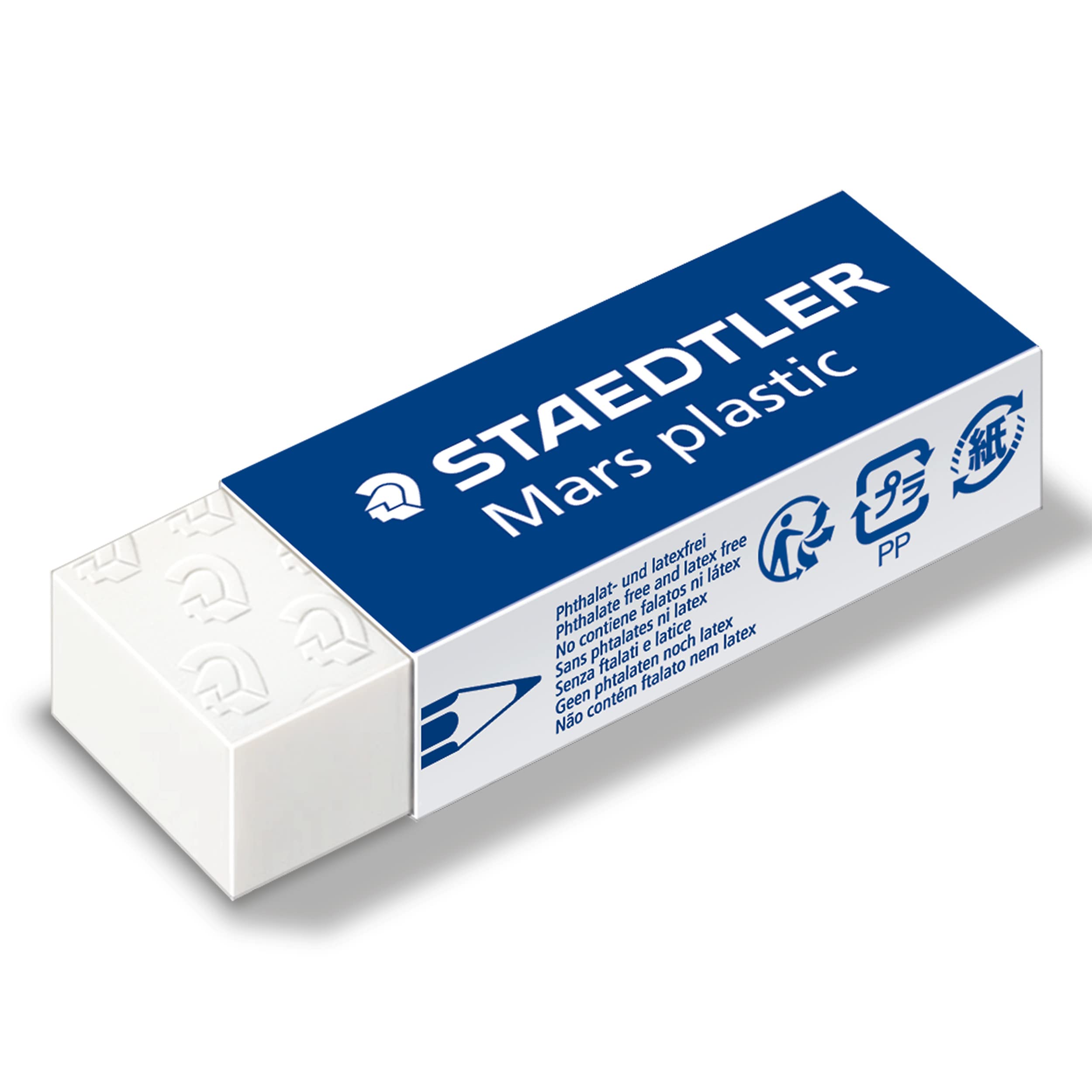 STAEDTLER Mars Plastic Erasers - Premium Quality Erasing | Phthalate & Latex Free | Pack of 4 2