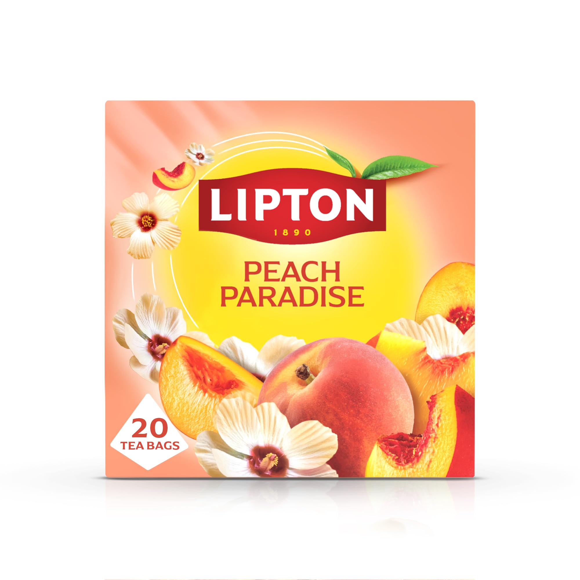 Lipton - Peach Paradise Fruit Infusion Herbal Tea Bags 1