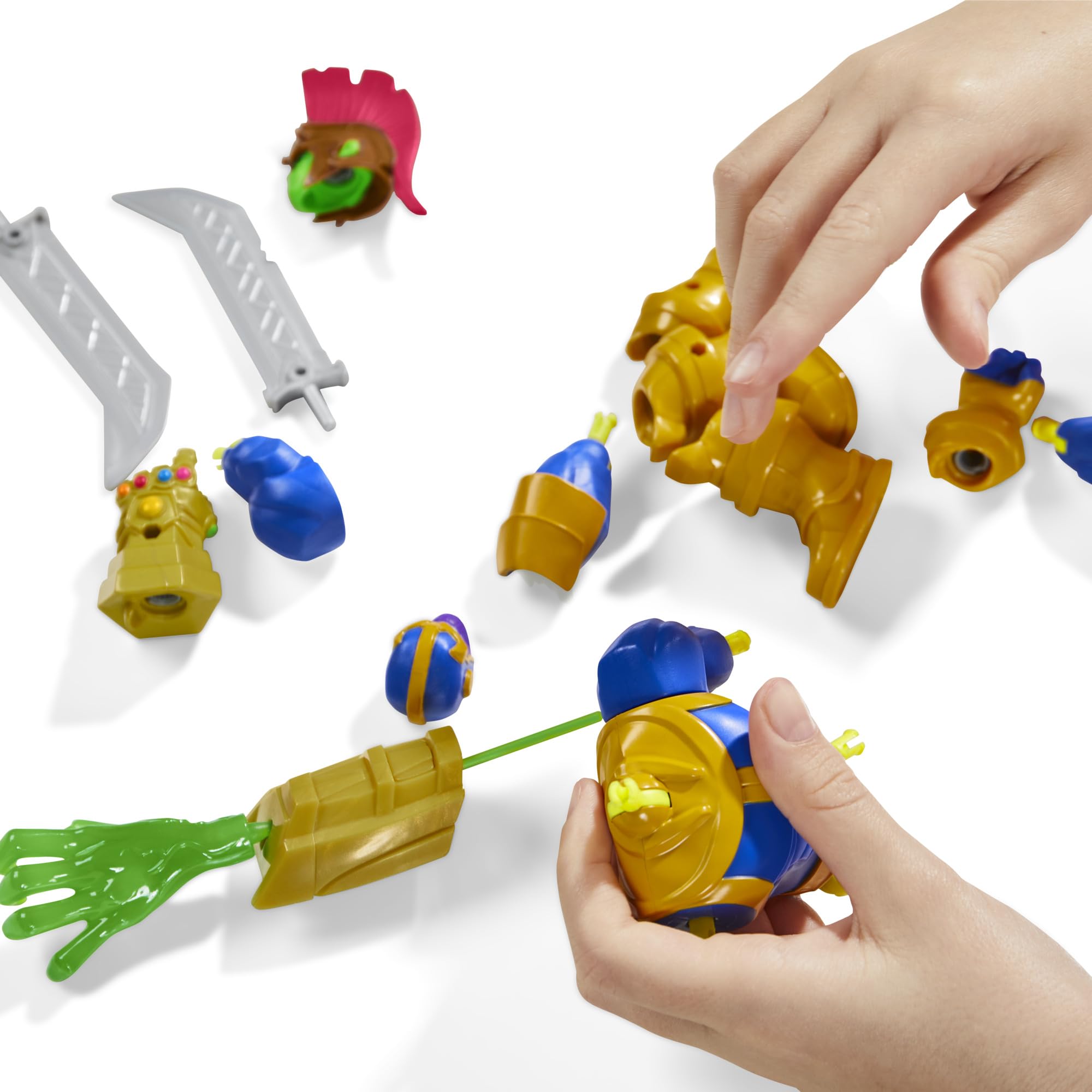 AVENGERS MixMashers Marvel Thanos Deluxe Action Figure - Mix & Match Custom Play, 4+ Years 6