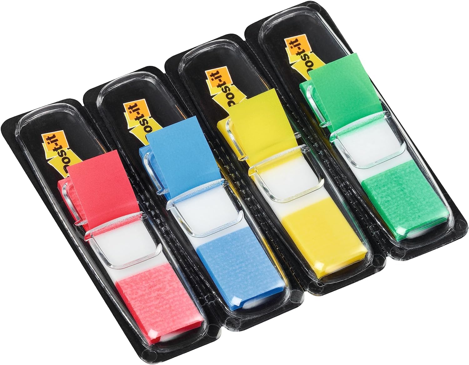 Post-it Index Flags - Small 12 x 43 mm, 4 Colours, Pack of 140 Flags 2