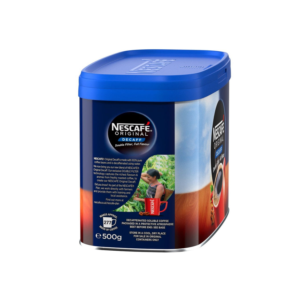 Nescafe - Original Decaf Instant Coffee Granules 500g