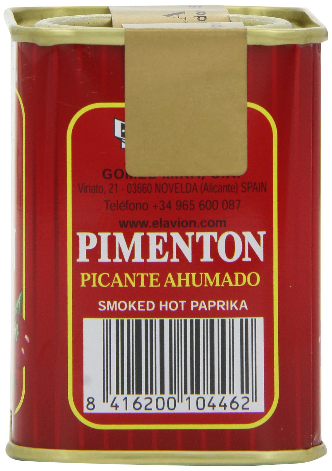 El Avion Smoked Hot Paprika - Pimenton Picante Ahumado | 75g Tin 4
