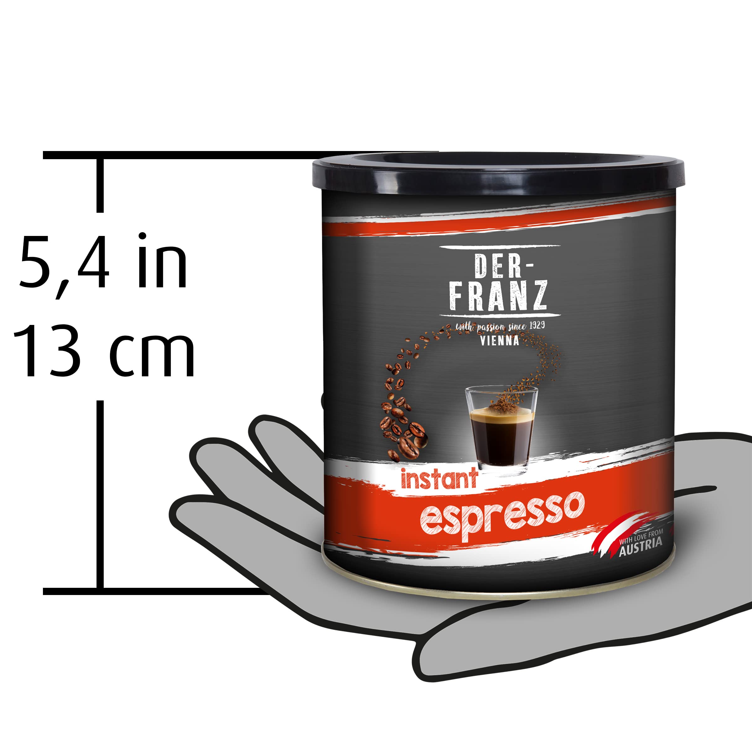 Der-Franz Espresso Instantkaffee, 200 g 4