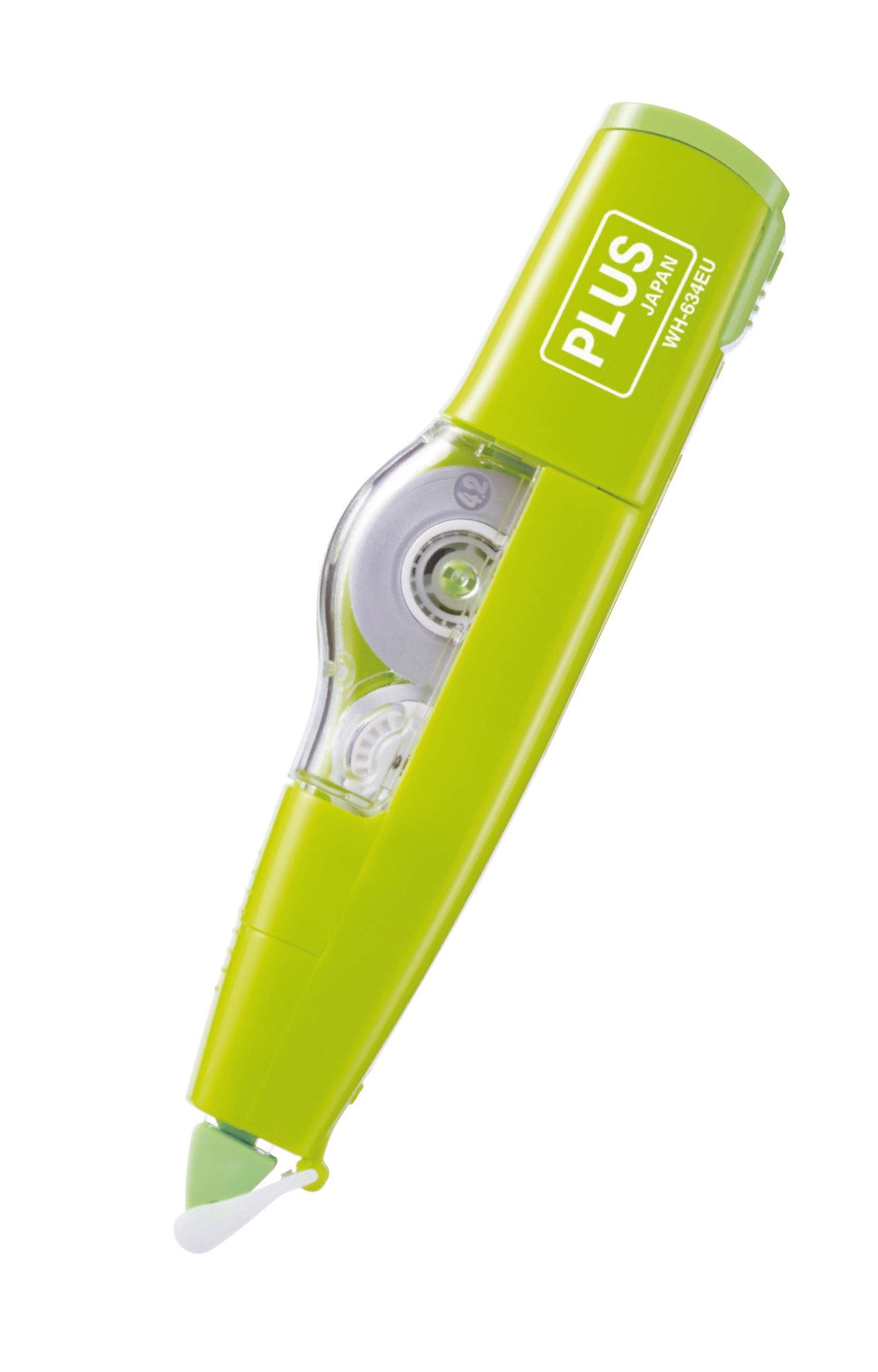 PLUS MR Pen Style Correction Tape - Refillable, Smooth Application | 6m x 4.2mm | Green