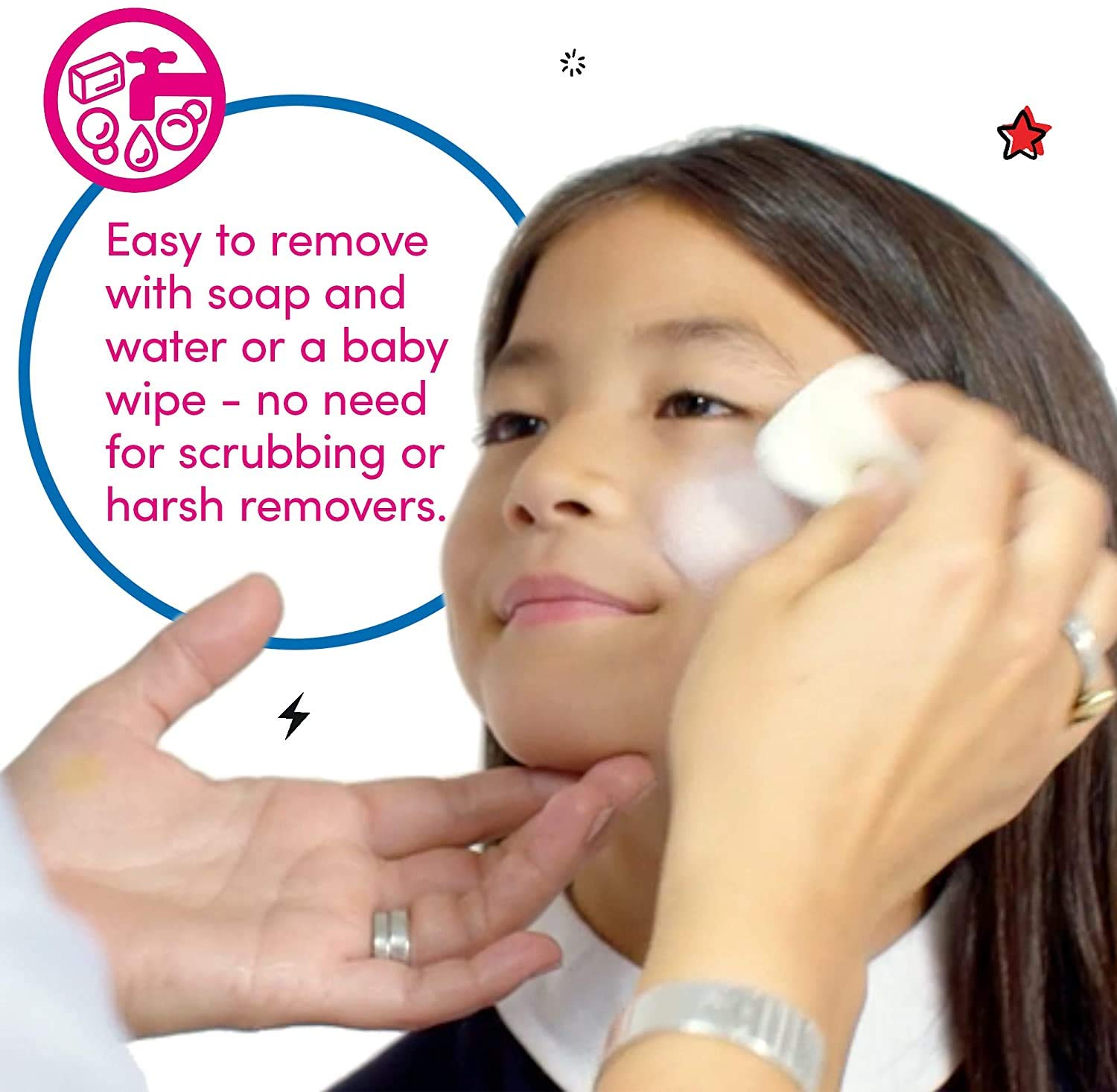 Snazaroo - Classic Face and Body Paint (Bright Red, 18.8 g x 2) 7