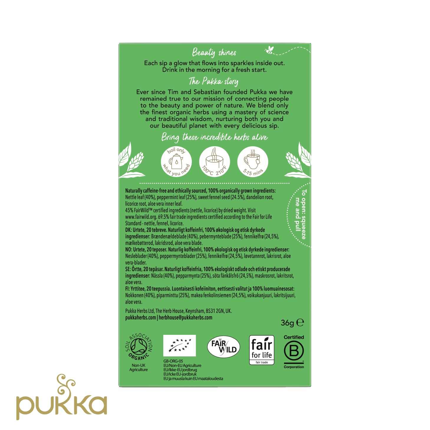 Pukka Herbs Radiance Organic Herbal Tea - 80 Count (Pack of 4) | Skin Health Support 8