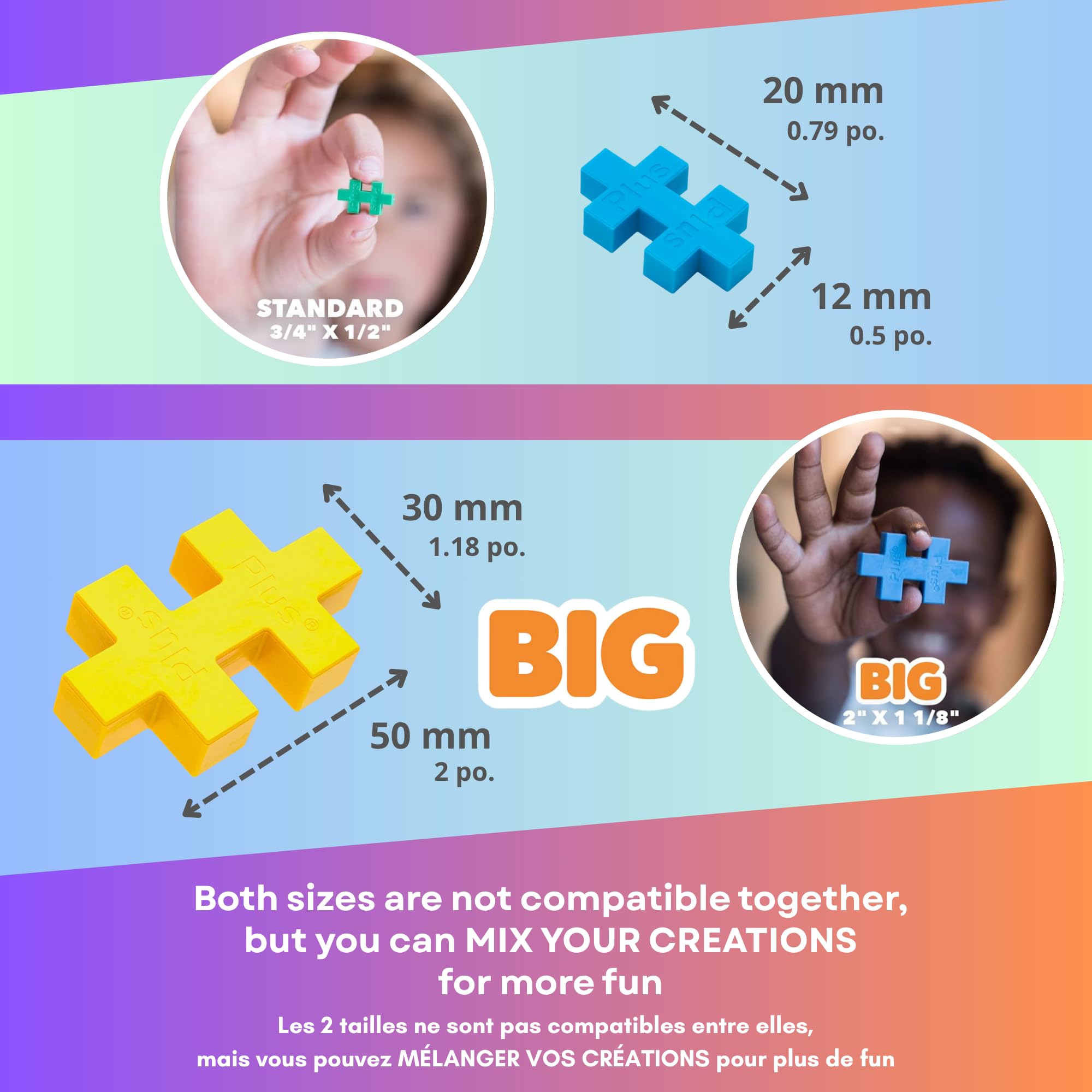 PLUS PLUS Ocean and Marine Animals Activity Block - 125 Pieces | Ages 5-12 | Portable Travel Toy 3