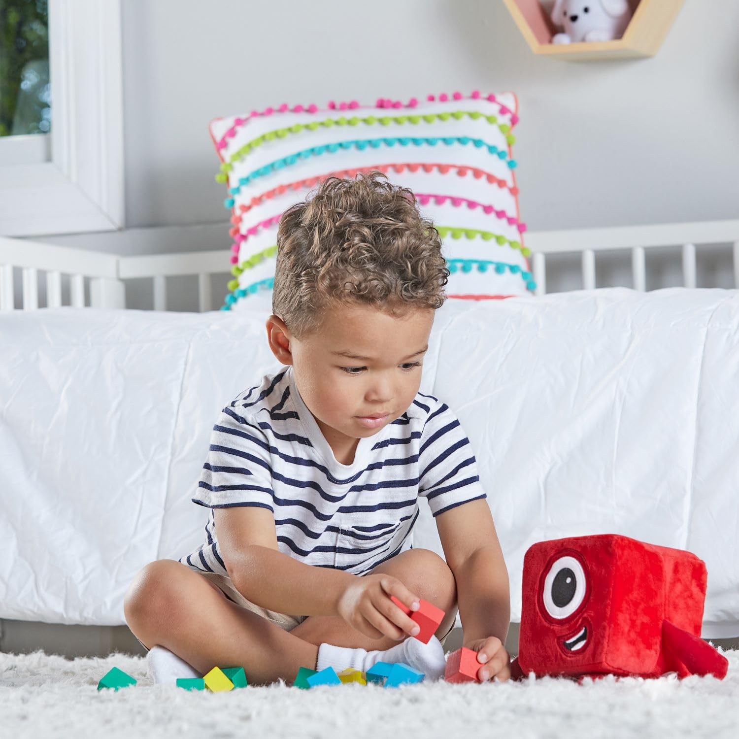 Learning Resources Numberblocks One Plush Toy | Red | Ages 18 Months+ 8