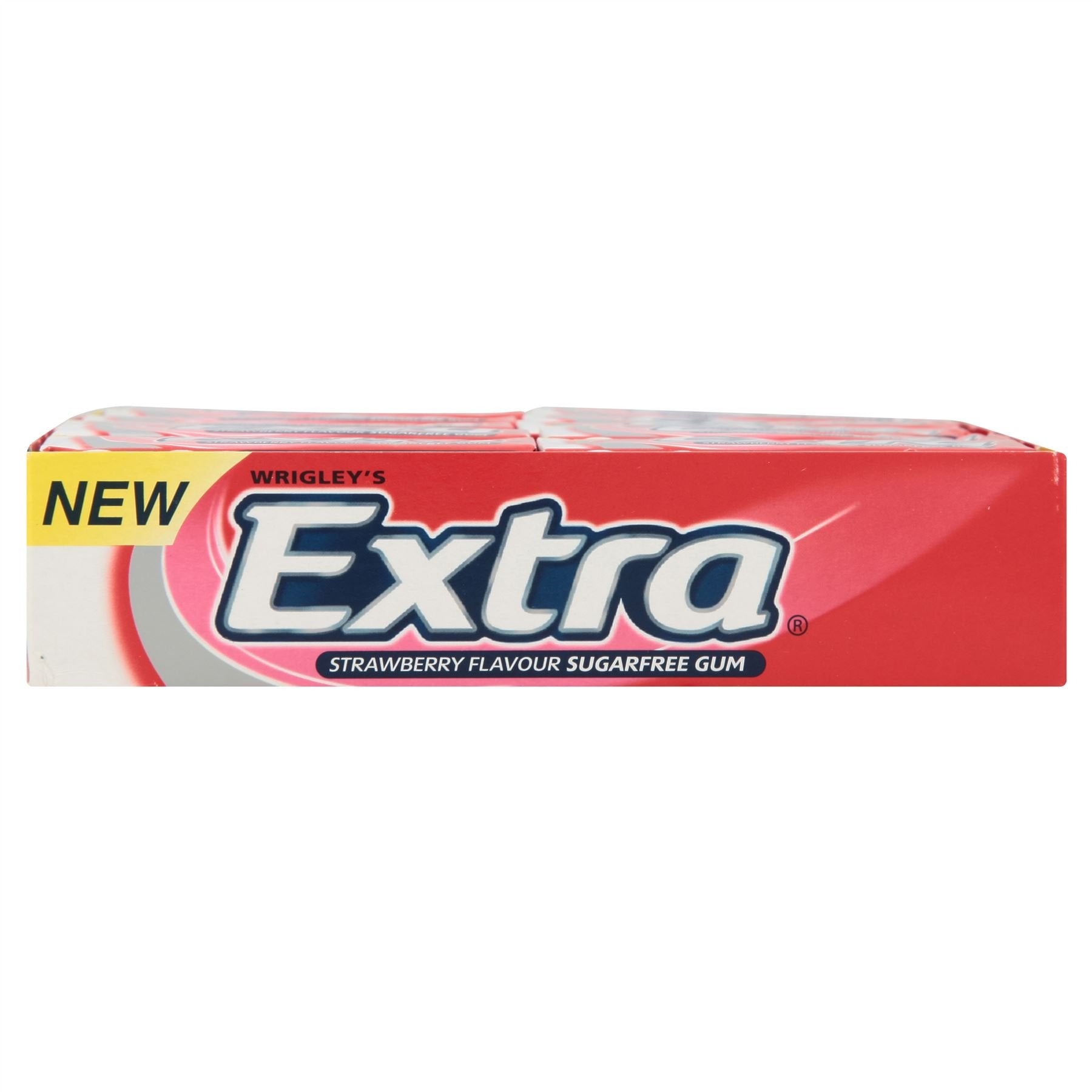 Mars Wrigley Extra Sugar Free Chewing Gum - Strawberry Flavour | 10 Pieces | 14g 1