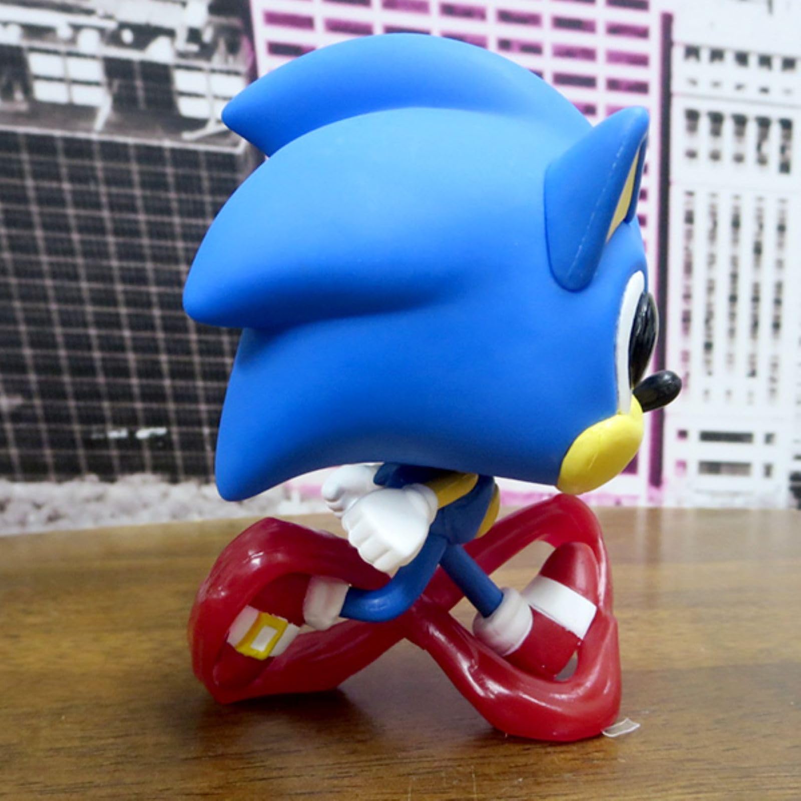 Funko Sonic the Hedgehog - Running Sonic Chibi Figure | 3.75 Inch Vinyl | Sonic 30th Collection 2