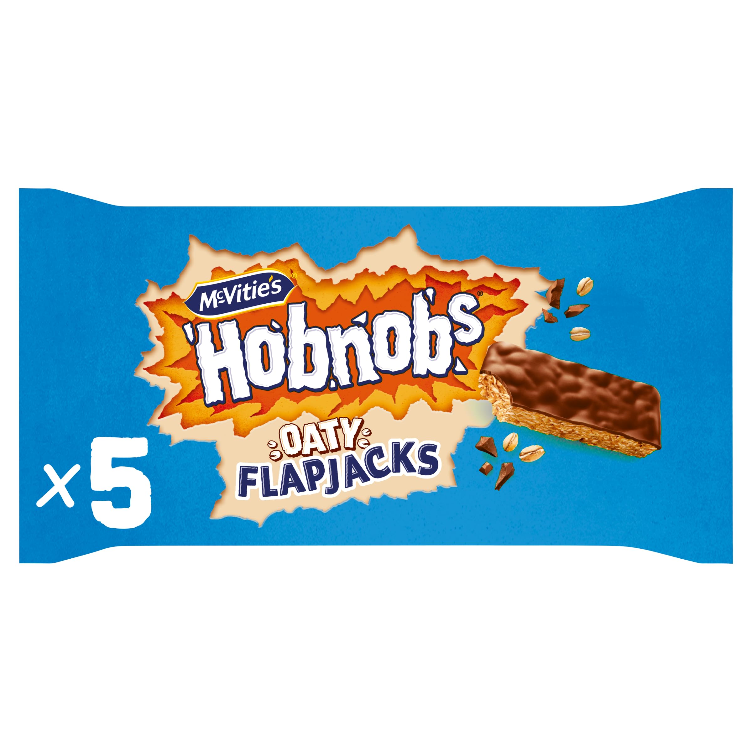 McVitie's Hobnobs Flapjacks Chocolate, Pack of 10 (132 g) 1