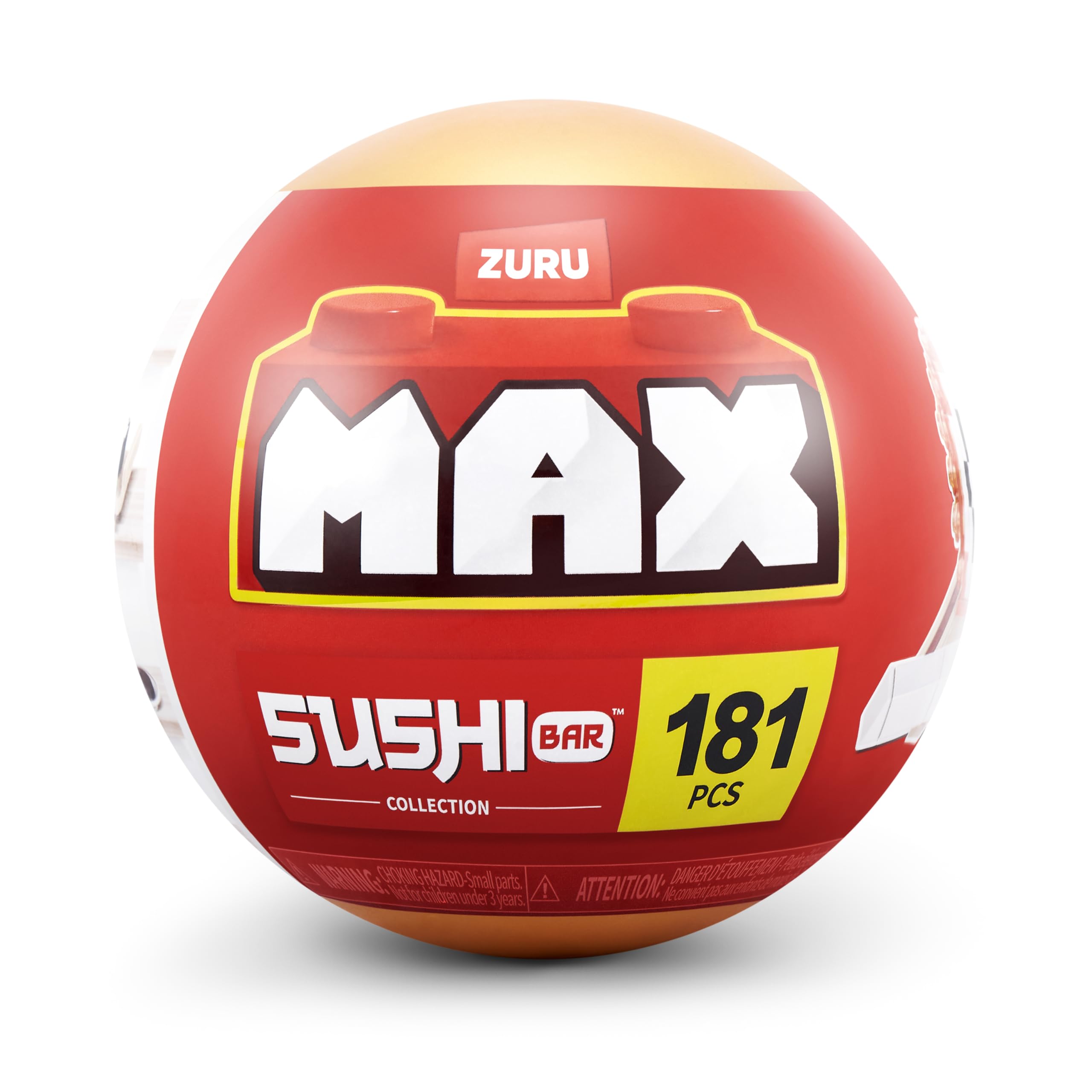 Max Build More Sushi Bar Collection - California Roll Building Set | 181 Pieces | Ages 8+ 2