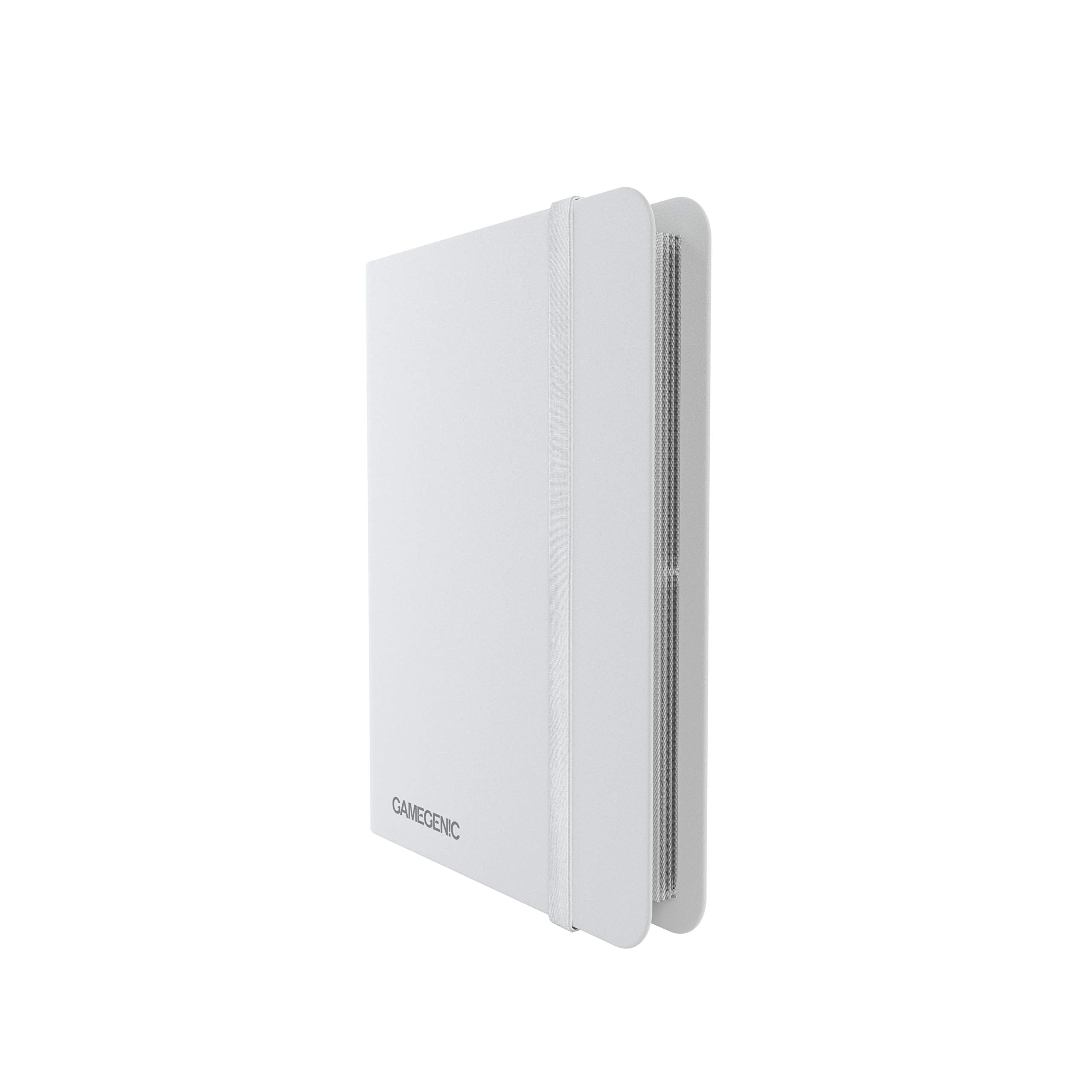 Gamegenic Casual Album - 8-Pocket White Storage for Trading Cards | Holds 160 Double-Sleeved Cards 1