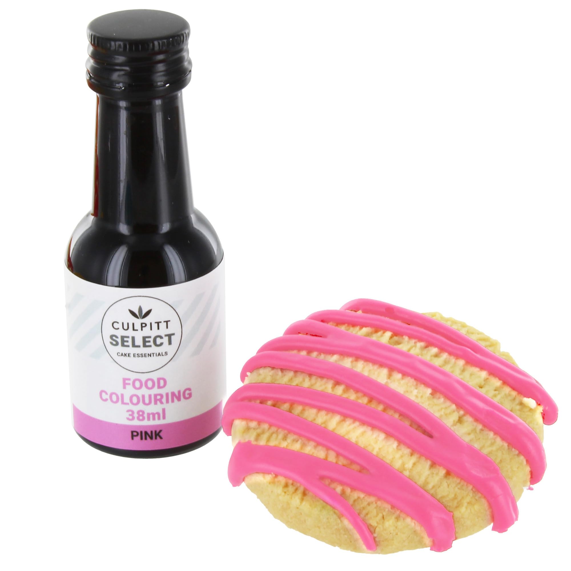 Culpitt Select - Liquid Food Colouring 6 Pack | Red, Orange, Yellow, Blue, Green, Pink | 38ml Bottles 5