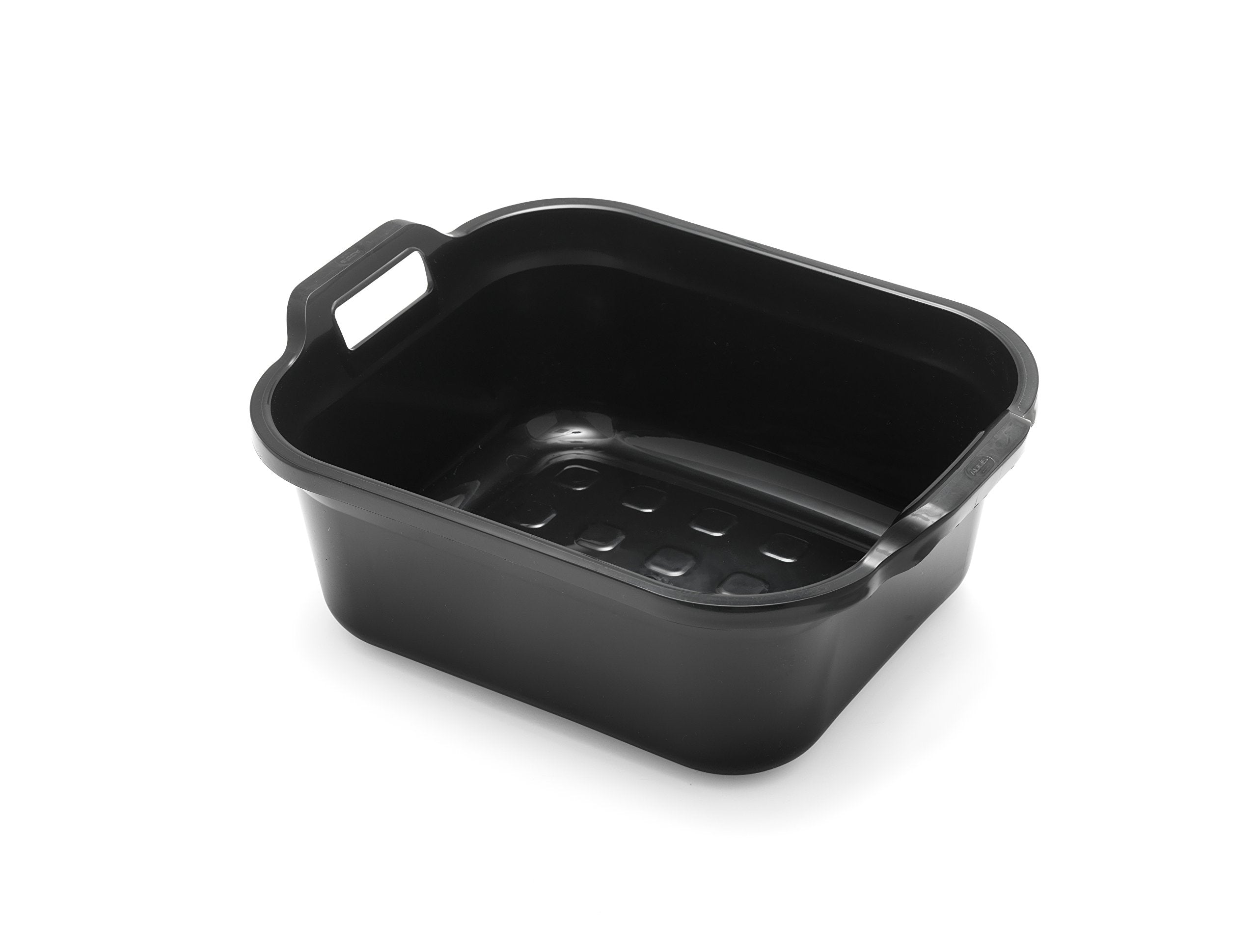 Addis Eco 10L Washing Up Bowl with Twin Handles - Made from 100% Recycled Plastic, Metallic Grey