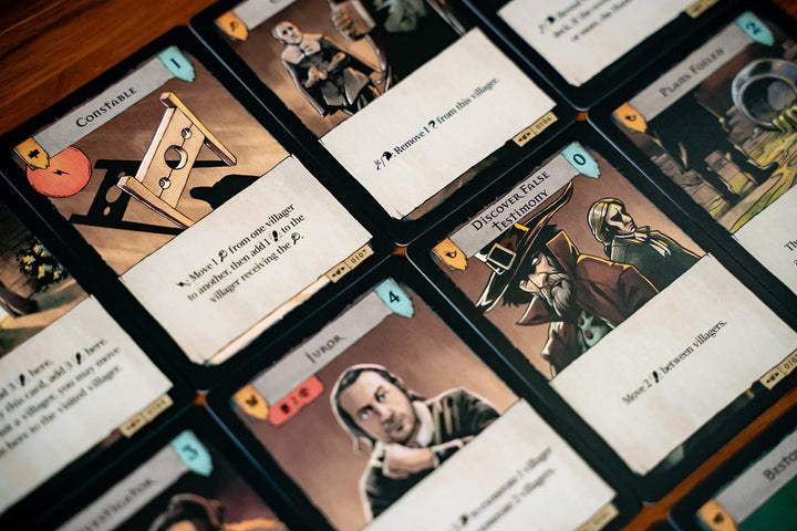 Capstone Games Pagan: Fate of Roanoke Trials of Old Expansion Pack – Asymmetrical Deduction Card Game for 2 Players