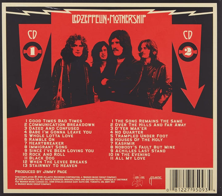Led Zeppelin - Mothership Audio CD