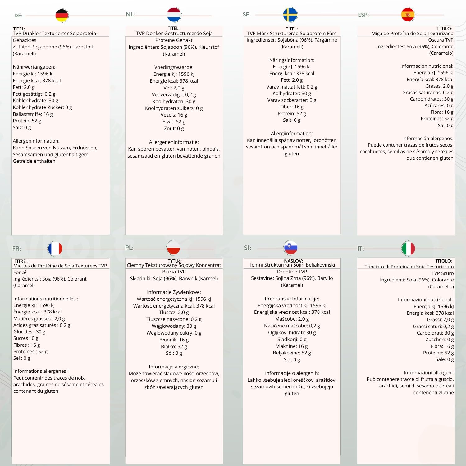 Wholefood Earth TVP Dark Textured Soya Protein Mince 500g | GMO-Free | Vegan | Recyclable Packaging 6