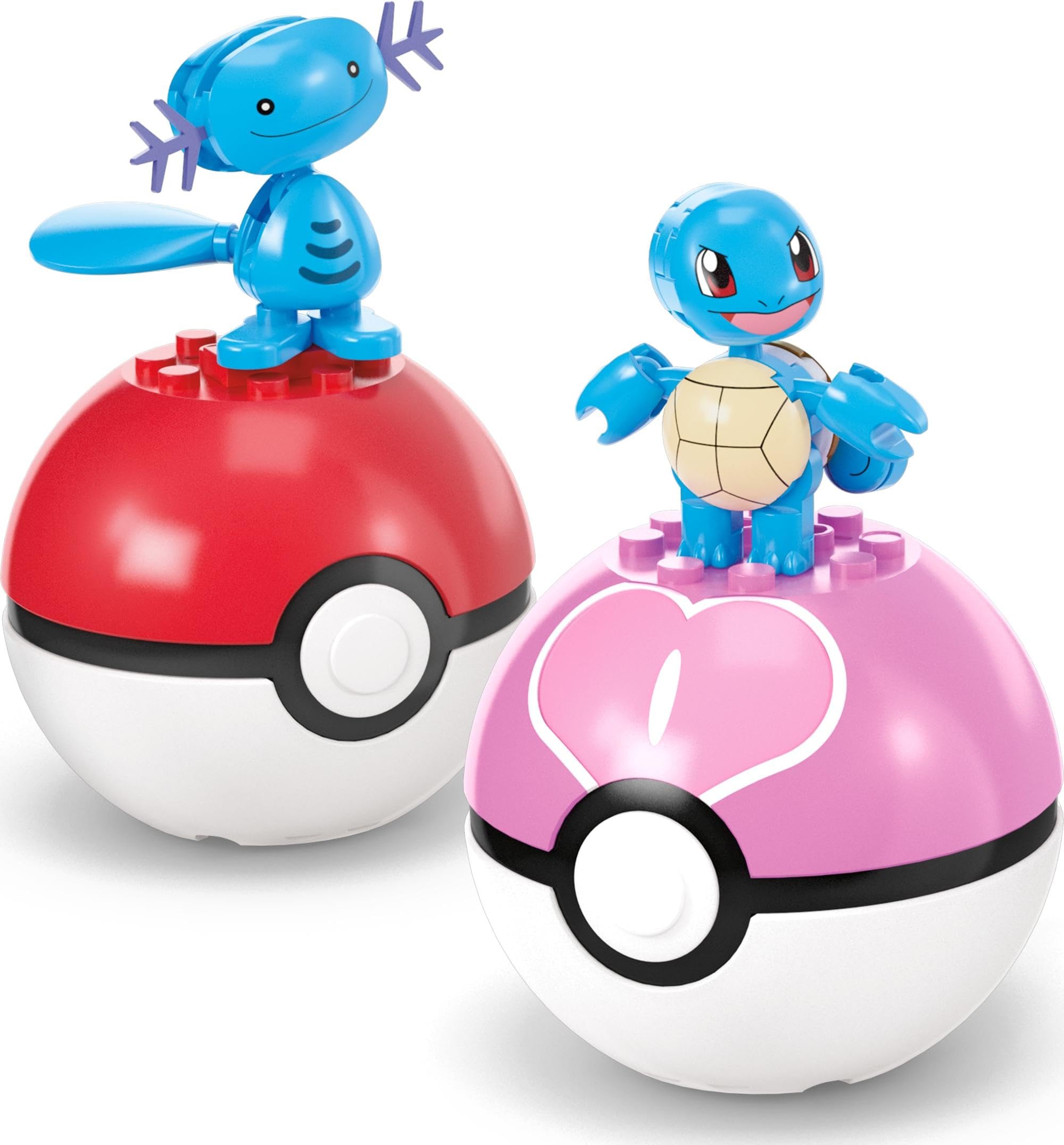 MEGA Pokémon Water-Type Trainer Team Building Set - 79-Piece Action Figure Playset for Ages 6+ 3