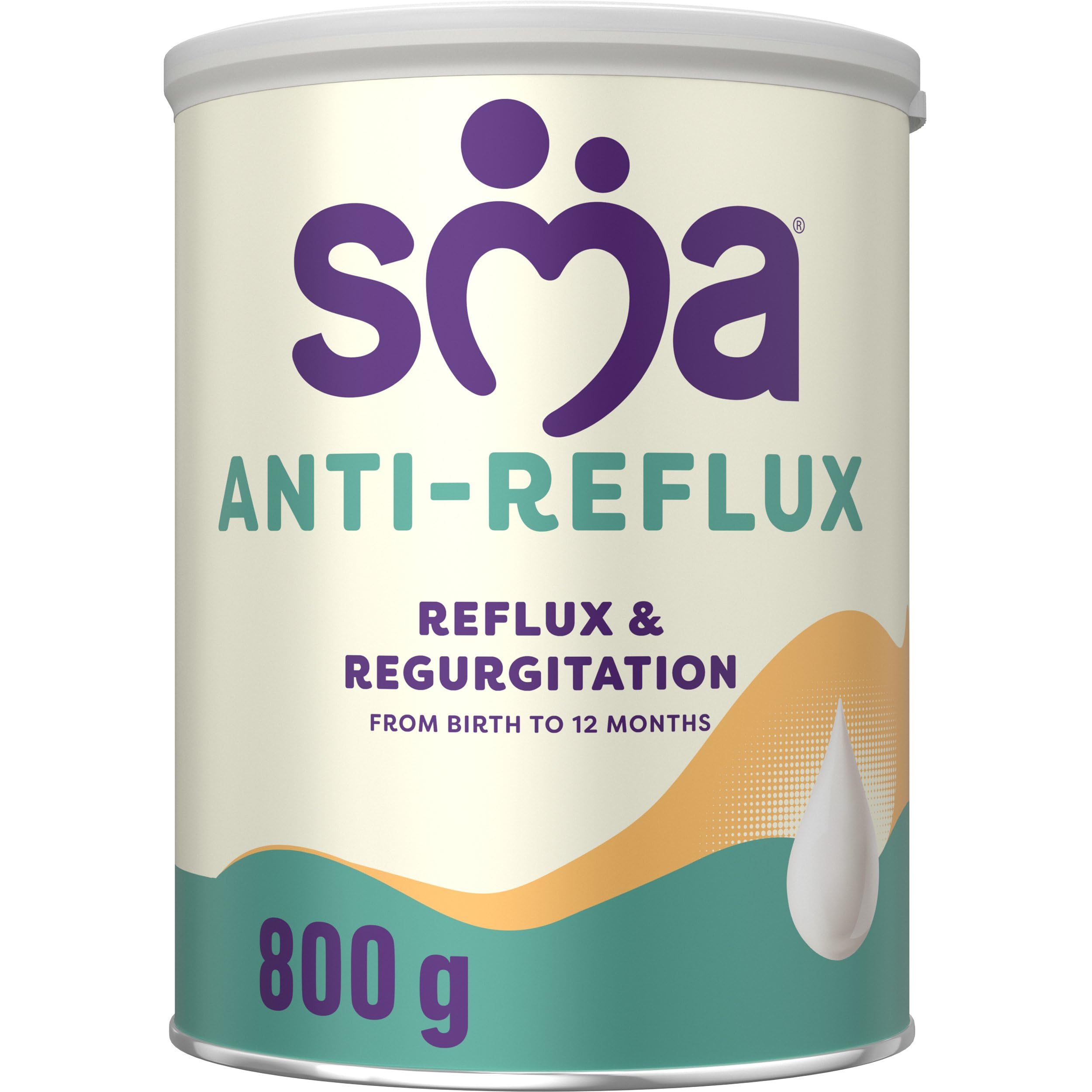 SMA Nutrition Anti-Reflux Powder Baby Formula - For Frequent Reflux | 800g 1