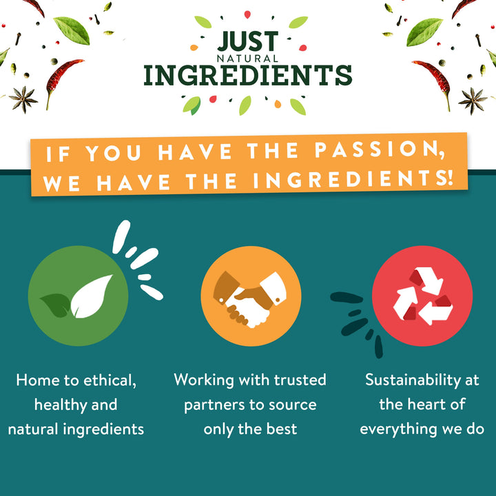 JustIngredients Organic Juniper Berries 1kg - Dried Spice for Cooking, Gin Making & Pickling